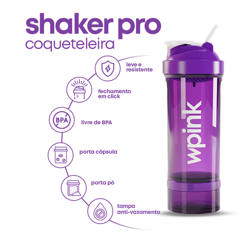 Shaker pro Coqueteleira 700ml