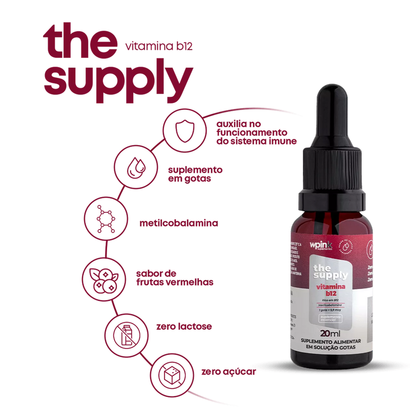Vitamina B12 - Em Gotas
