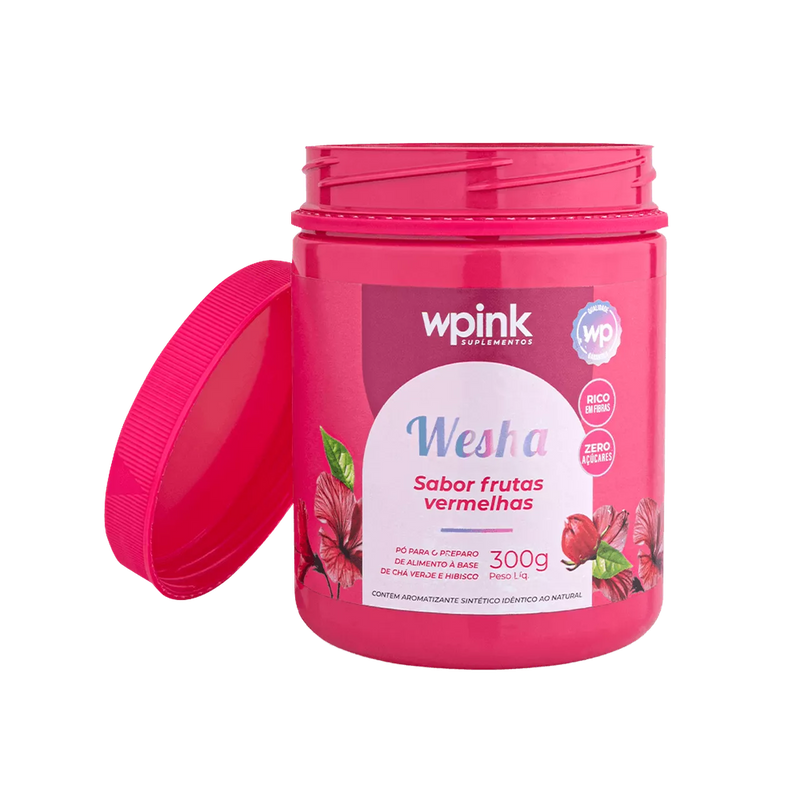 Wesha Chá Verde e Hibisco - 300g