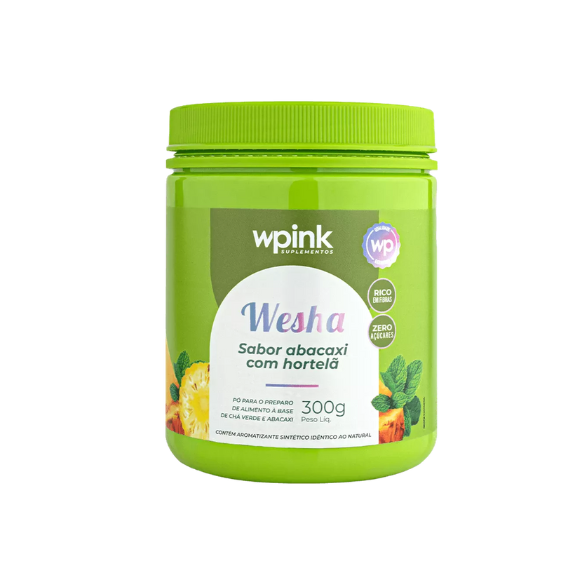 Wesha Chá Verde e Abacaxi - 300g