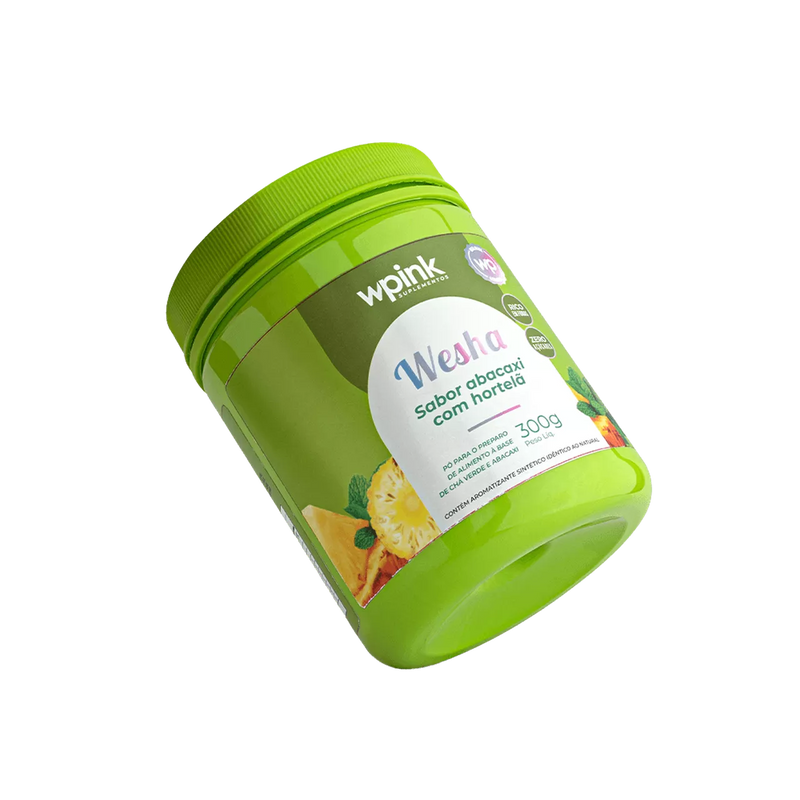 Wesha Chá Verde e Abacaxi - 300g
