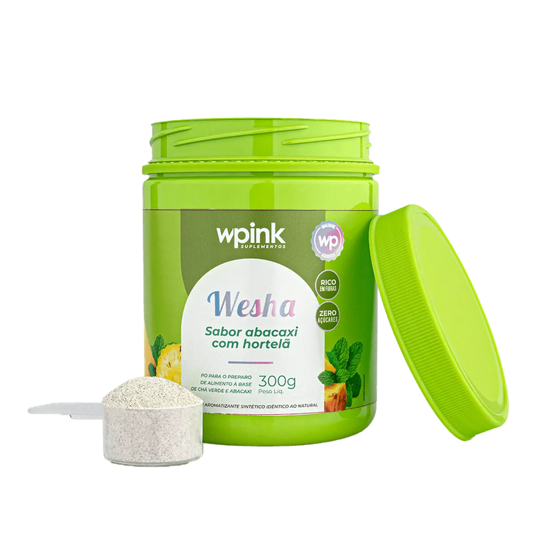 Wesha Chá Verde e Abacaxi - 300g